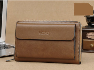 High Quality Light Brown Clutch Bag