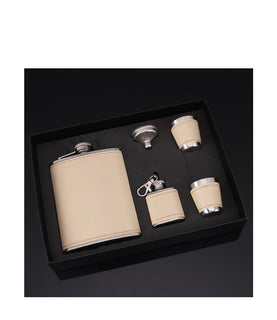 Light Pink Hip Flask Set