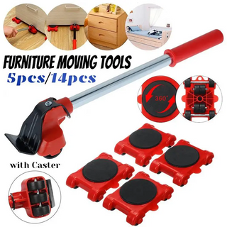 5 pcs Set Labor-Saving Furniture Moving Tools