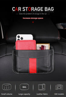 Small Car Storage Pocket Seat